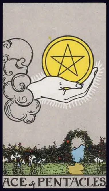 Át Tiền (Ace of Pentacles)
