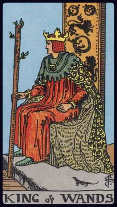 Đức Vua Gậy (King of Wands)