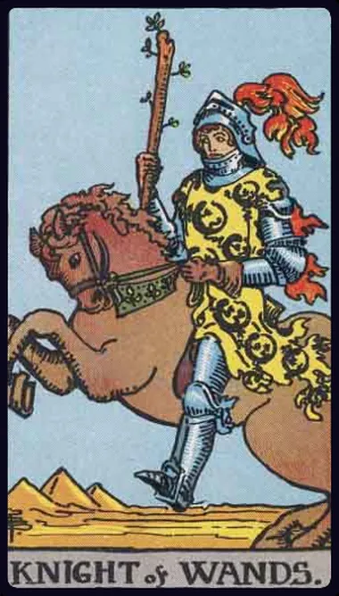 Hiệp Sĩ Gậy (Knight of Wands)