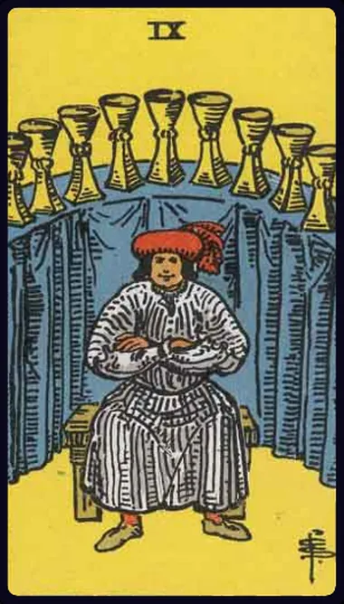 Chín Cốc (Nine of Cups)