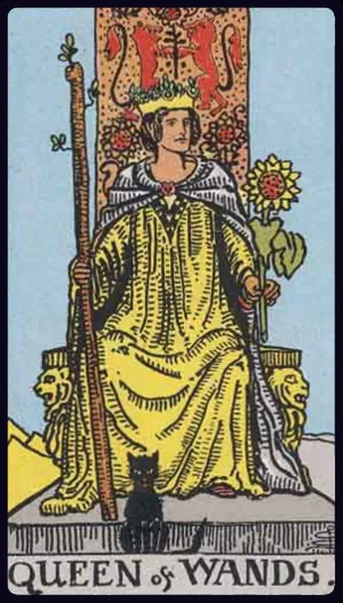 Hoàng Hậu Gậy (Queen of Wands)