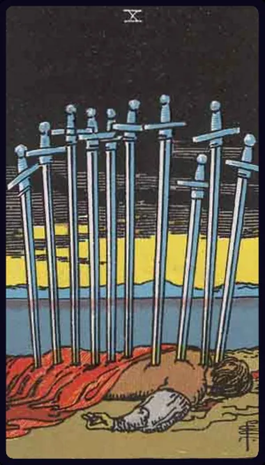 Mười Kiếm (Ten of Swords)